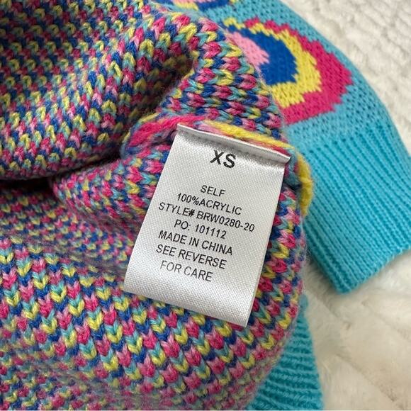 NWOT Bailey Rose Floral Oversized Sweater Size XS - Picture 7 of 7